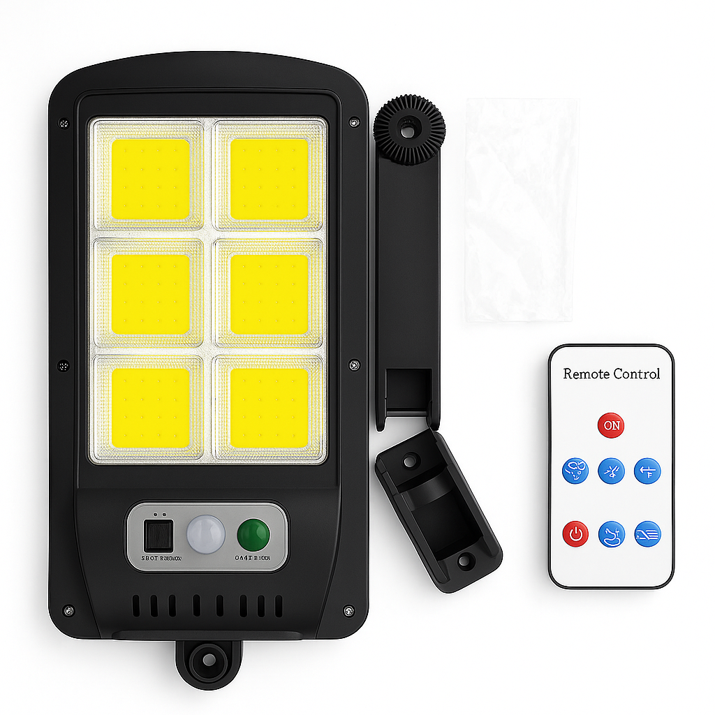 SolarLamp™ ☀️| Lampara Solar con Sensor + Control