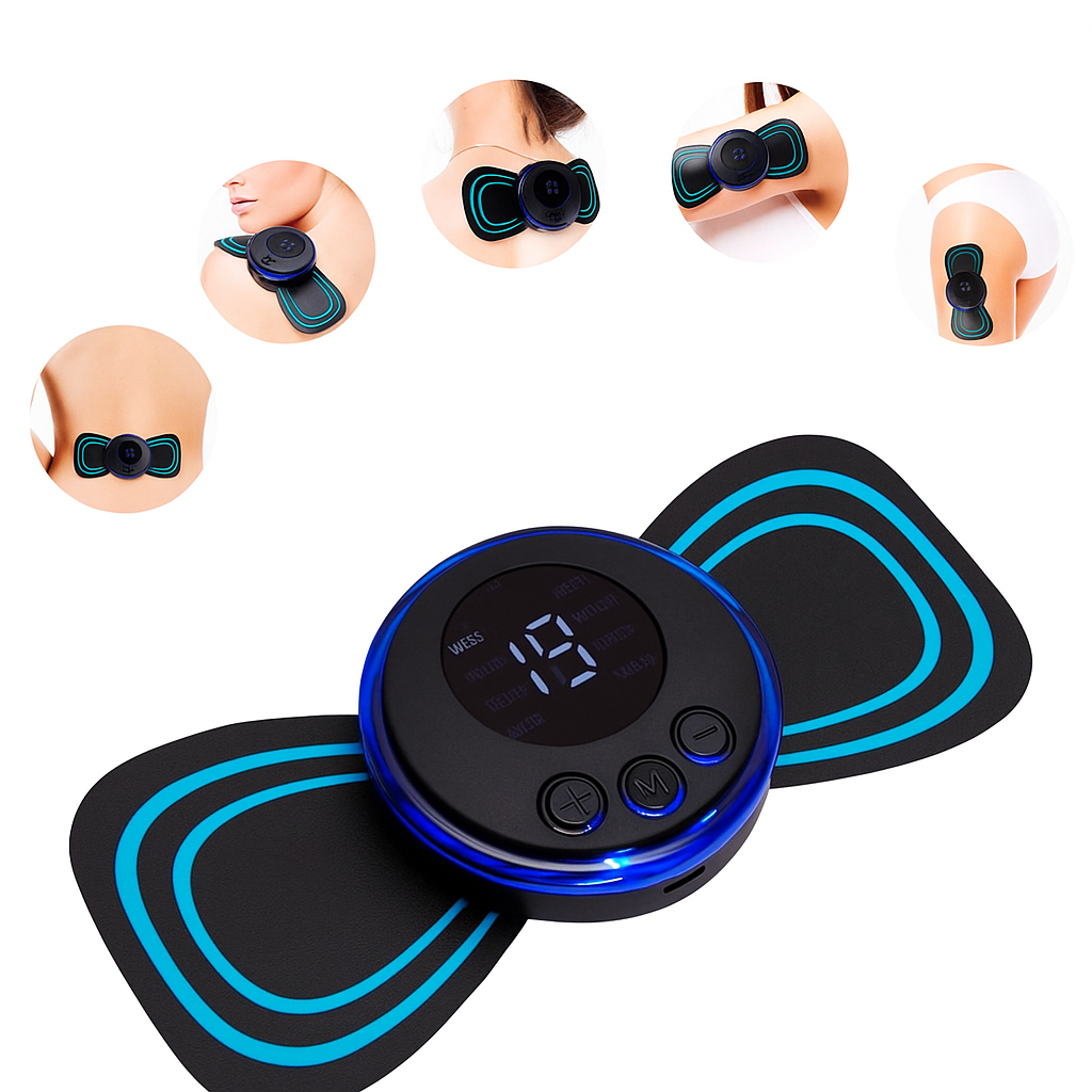 MINI MASAJEADOR CERVICAL ELÉCTRICO RECARGABLE